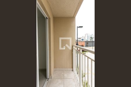 Varanda do Quarto de apartamento para alugar com 1 quarto, 27m² em Penha de França, São Paulo