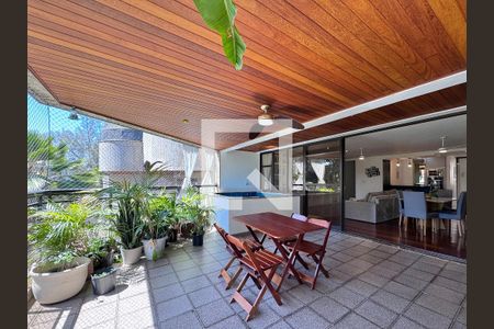 Varanda da Sala de apartamento à venda com 5 quartos, 180m² em Recreio dos Bandeirantes, Rio de Janeiro
