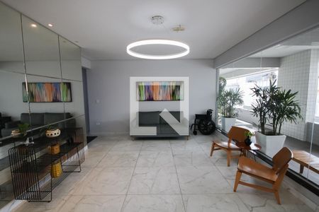 Área comum de apartamento para alugar com 1 quarto, 59m² em Maracanã, Praia Grande