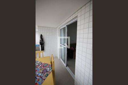 Varanda da Sala de apartamento para alugar com 1 quarto, 59m² em Maracanã, Praia Grande