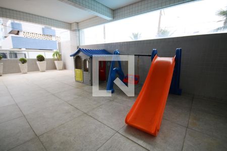 Área comum - Playground de apartamento para alugar com 1 quarto, 59m² em Maracanã, Praia Grande