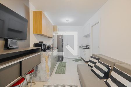 Sala de apartamento para alugar com 1 quarto, 27m² em Pinheiros, São Paulo