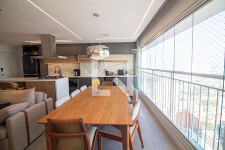 Sala de Jantar de apartamento à venda com 2 quartos, 81m² em Santo Amaro, São Paulo