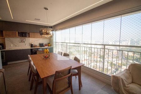 Sala de Jantar de apartamento à venda com 2 quartos, 81m² em Santo Amaro, São Paulo