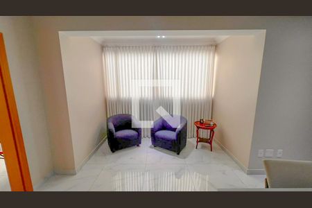 Sala de apartamento à venda com 4 quartos, 190m² em Sagrada Família, Belo Horizonte