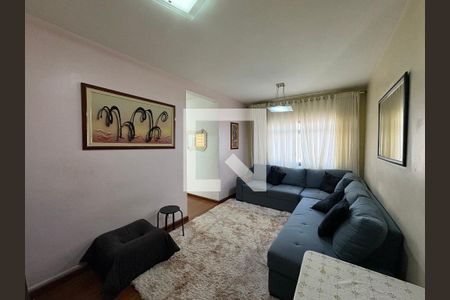 Sala de apartamento à venda com 2 quartos, 65m² em Vila Francisco Matarazzo, Santo André