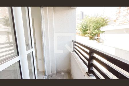 Varanda da Sala de apartamento à venda com 1 quarto, 36m² em Vila Pauliceia, São Paulo