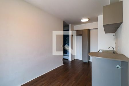 Sala/Cozinha de apartamento à venda com 1 quarto, 36m² em Butantã, São Paulo