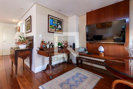 Sala de apartamento à venda com 3 quartos, 133m² em Brooklin Novo, São Paulo