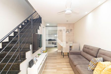 Sala de casa de condomínio à venda com 2 quartos, 65m² em Parada Xv de Novembro, São Paulo