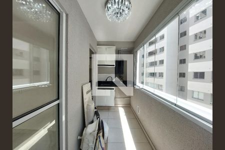 Varanda da Sala de apartamento para alugar com 2 quartos, 42m² em Socorro, São Paulo