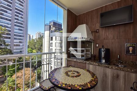 Varanda de apartamento à venda com 2 quartos, 87m² em Vila Andrade, São Paulo