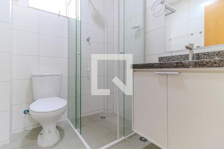 Banheiro de kitnet/studio para alugar com 1 quarto, 45m² em Campos Elíseos, São Paulo