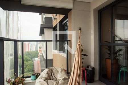 Varanda de apartamento à venda com 2 quartos, 67m² em Vila Clementino, São Paulo