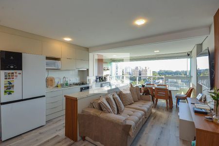 Sala/Cozinha de apartamento à venda com 2 quartos, 59m² em Socorro, São Paulo