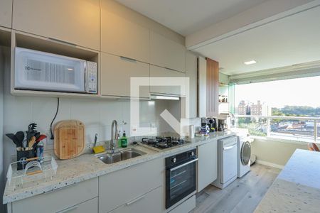 Sala/Cozinha de apartamento à venda com 2 quartos, 59m² em Socorro, São Paulo