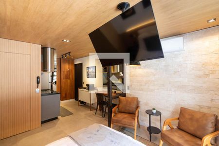 Studio de kitnet/studio para alugar com 1 quarto, 30m² em Indianópolis, São Paulo