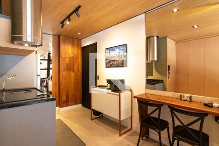 Studio de kitnet/studio para alugar com 1 quarto, 30m² em Indianópolis, São Paulo