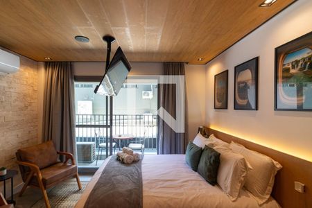 Studio de kitnet/studio para alugar com 1 quarto, 30m² em Indianópolis, São Paulo