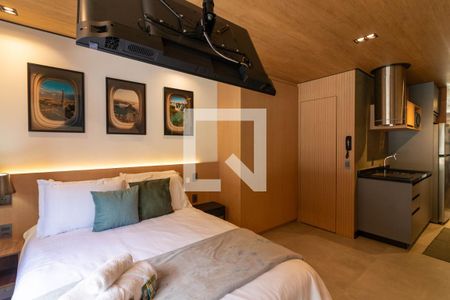Studio de kitnet/studio para alugar com 1 quarto, 30m² em Indianópolis, São Paulo