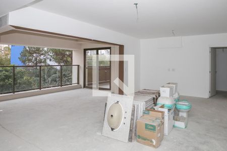 Sala de apartamento à venda com 3 quartos, 166m² em Perdizes, São Paulo