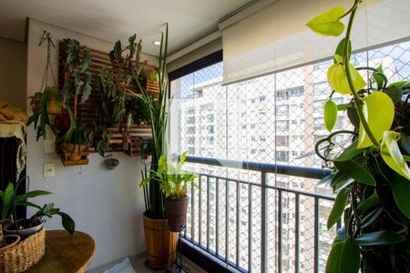 Varanda de apartamento à venda com 3 quartos, 70m² em Campestre, Santo André