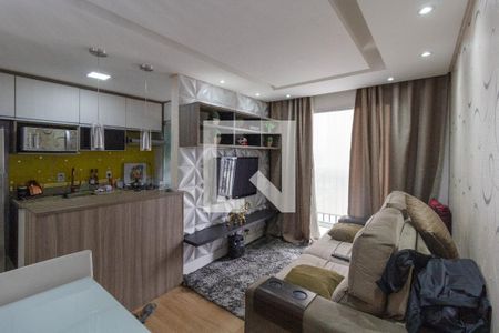 Sala de apartamento à venda com 2 quartos, 50m² em Vila Augusta, Guarulhos