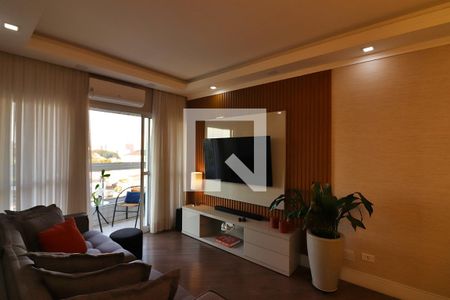 Sala de apartamento à venda com 3 quartos, 90m² em Jardim do Mar, São Bernardo do Campo