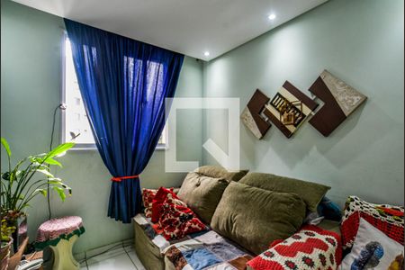 Sala de apartamento à venda com 2 quartos, 42m² em Jardim Cristiane, Santo André