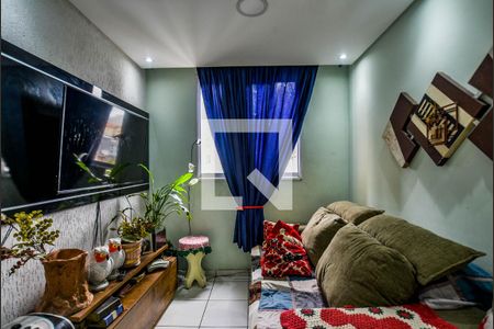 Sala de apartamento à venda com 2 quartos, 42m² em Jardim Cristiane, Santo André