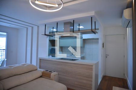 Sala de apartamento à venda com 3 quartos, 85m² em Vila Curuçá, Santo André