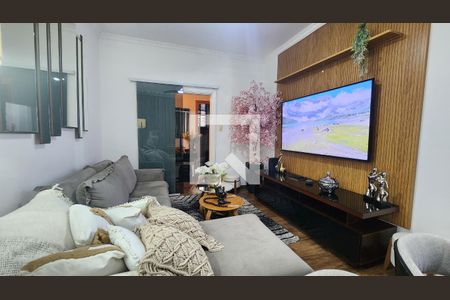 Detalhe Sala de apartamento para alugar com 2 quartos, 100m² em Aparecida, Santos