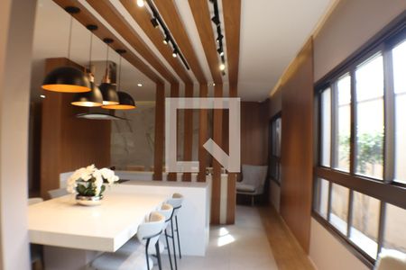 Área comum - Salão de festas de apartamento para alugar com 3 quartos, 120m² em Empresarial 18 do Forte, Barueri