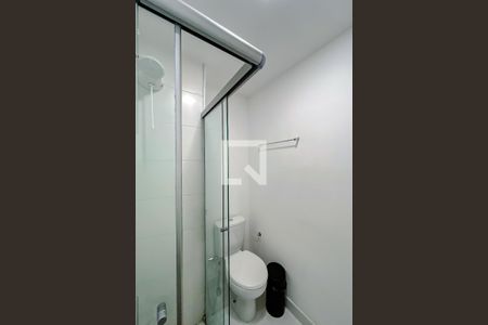 Banheiro Social de kitnet/studio à venda com 1 quarto, 19m² em Brás, São Paulo