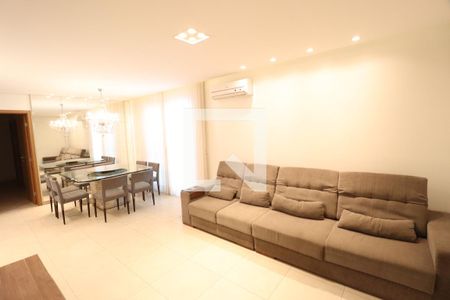 Sala de apartamento para alugar com 3 quartos, 109m² em Copacabana, Uberlândia