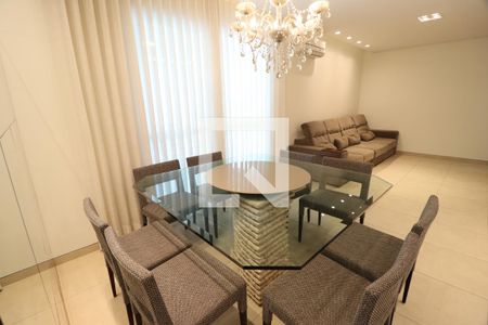 Sala de Jantar de apartamento para alugar com 3 quartos, 109m² em Copacabana, Uberlândia