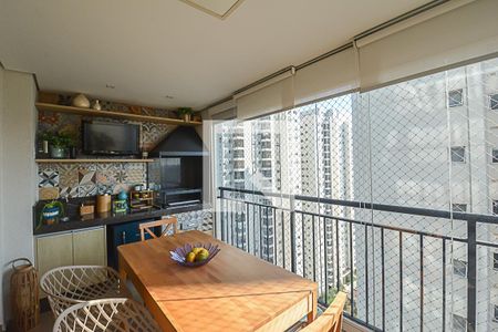 Varanda gourmet de apartamento à venda com 2 quartos, 81m² em Independência, São Bernardo do Campo