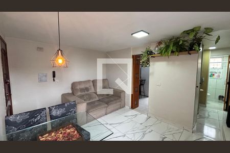 Sala  de apartamento à venda com 2 quartos, 55m² em Jardim Alvorada, Santo André