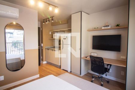 Studio de kitnet/studio para alugar com 1 quarto, 26m² em Vila Cordeiro, São Paulo