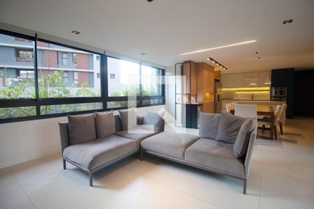 Sala de apartamento à venda com 3 quartos, 151m² em Jardim das Bandeiras, São Paulo