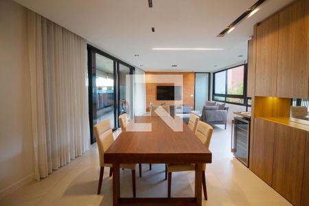 Sala de Jantar de apartamento à venda com 3 quartos, 151m² em Jardim das Bandeiras, São Paulo