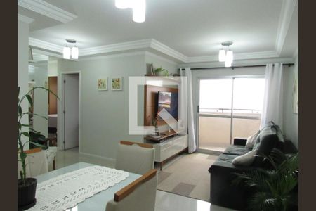 Sala de apartamento à venda com 3 quartos, 73m² em Jaguaribe, Osasco