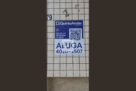 Plaquinha instalada de kitnet/studio para alugar com 1 quarto, 20m² em Padre Eustáquio, Belo Horizonte