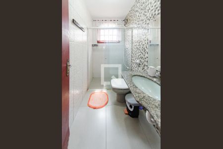 Banheiro de kitnet/studio para alugar com 1 quarto, 20m² em Padre Eustáquio, Belo Horizonte