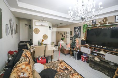 Sala de casa de condomínio para alugar com 2 quartos, 149m² em Nova Mirim, Praia Grande