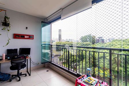 Varanda de apartamento à venda com 2 quartos, 61m² em Água Branca, São Paulo