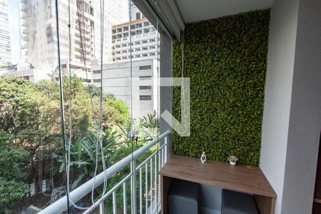 Varanda de apartamento à venda com 1 quarto, 29m² em Vila Mariana, São Paulo