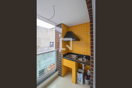 Varanda da Sala de apartamento à venda com 2 quartos, 62m² em Paulicéia, São Bernardo do Campo