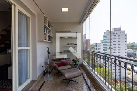 Varanda de apartamento à venda com 2 quartos, 256m² em Indianópolis, São Paulo