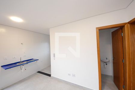 Sala/Cozinha de apartamento à venda com 1 quarto, 34m² em Vila Bela, São Paulo